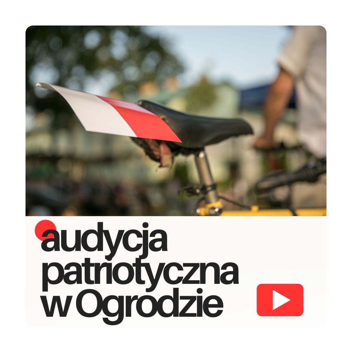Audycja patriotyczna w Ogrodzie