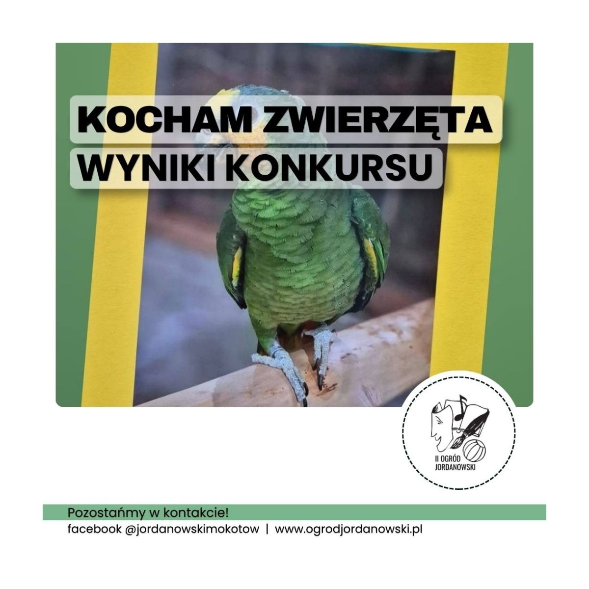 "Kocham zwierzęta" - wyniki konkursu fotograficznego
