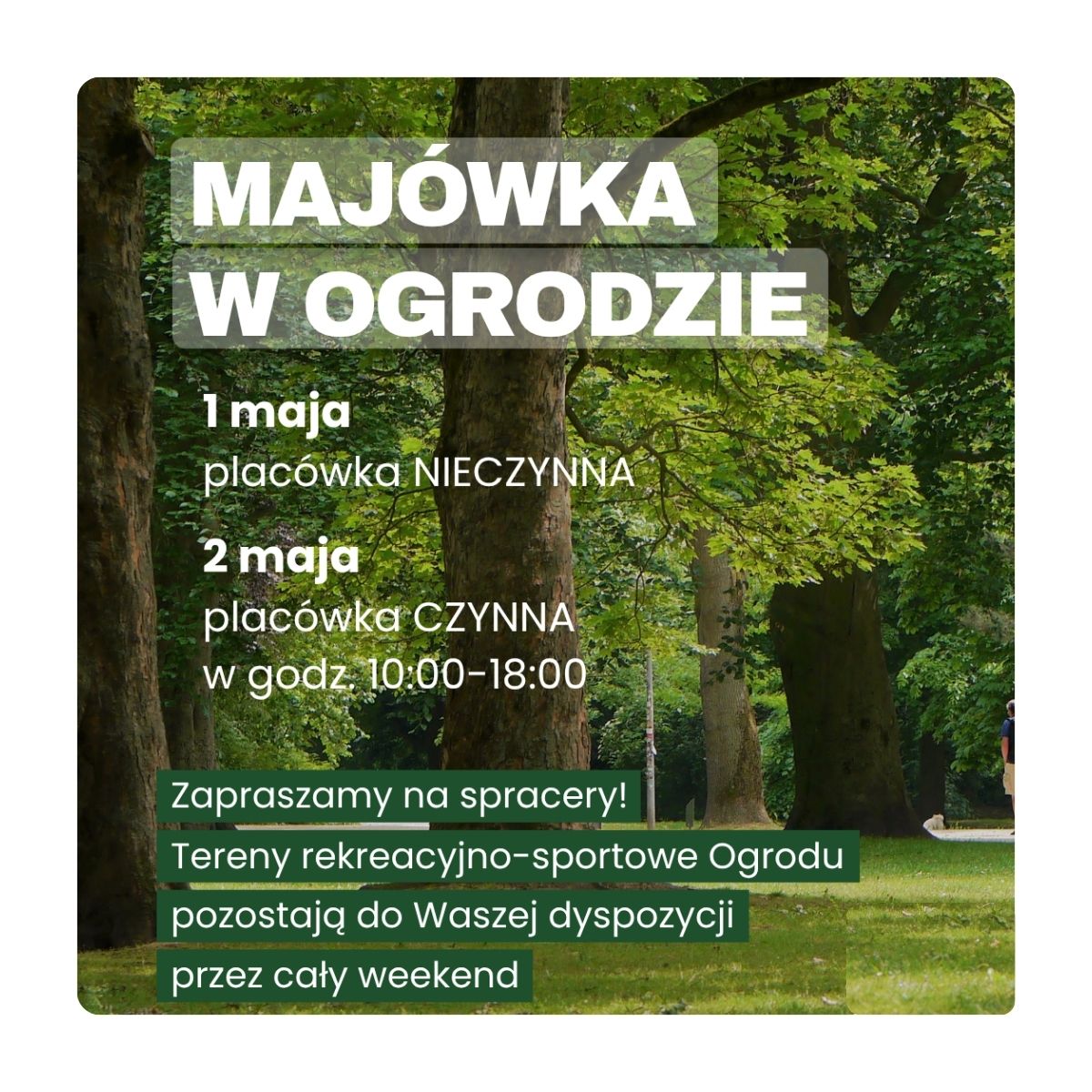 Majówka w Jordanku