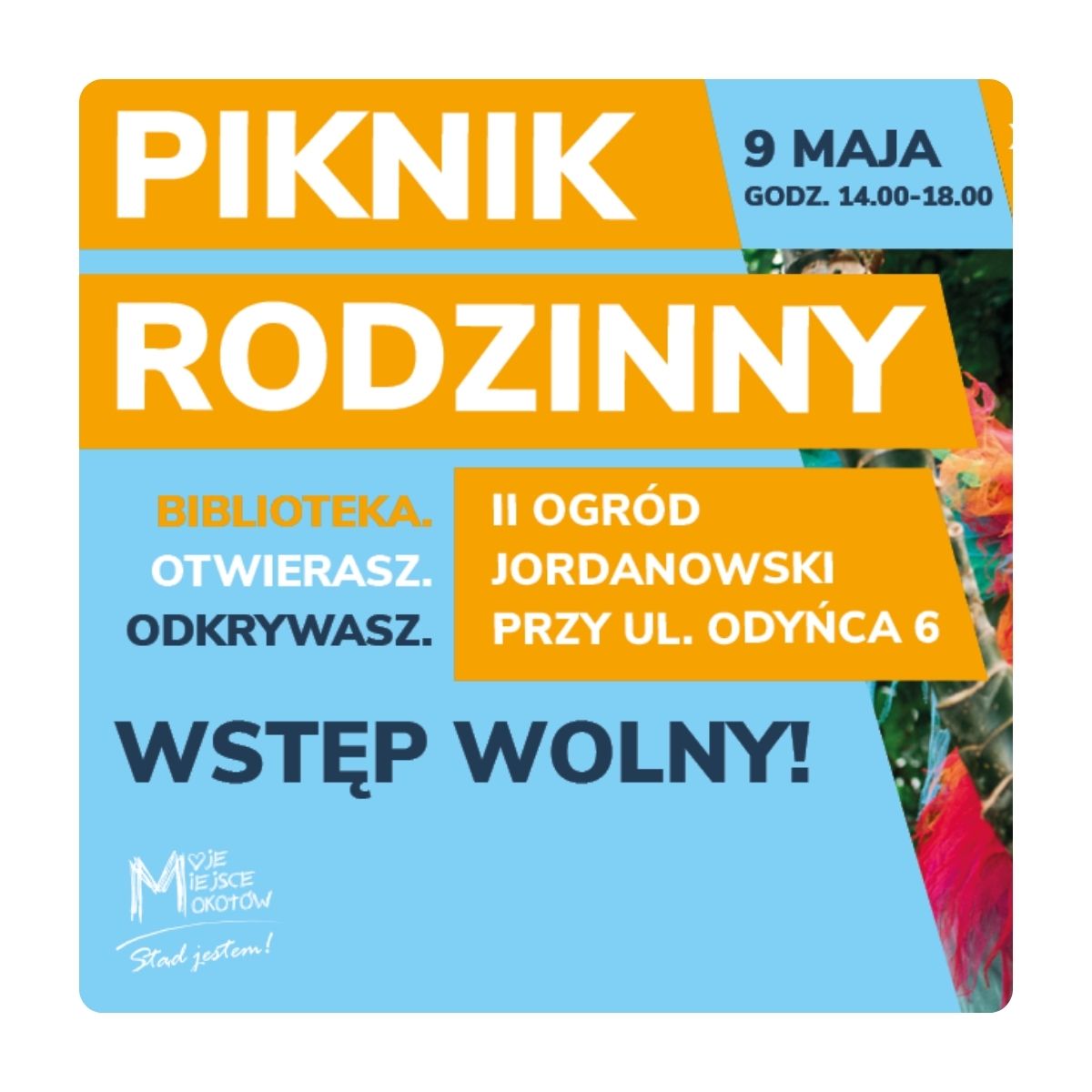 Piknik Rodzinny Biblioteki Mokotów