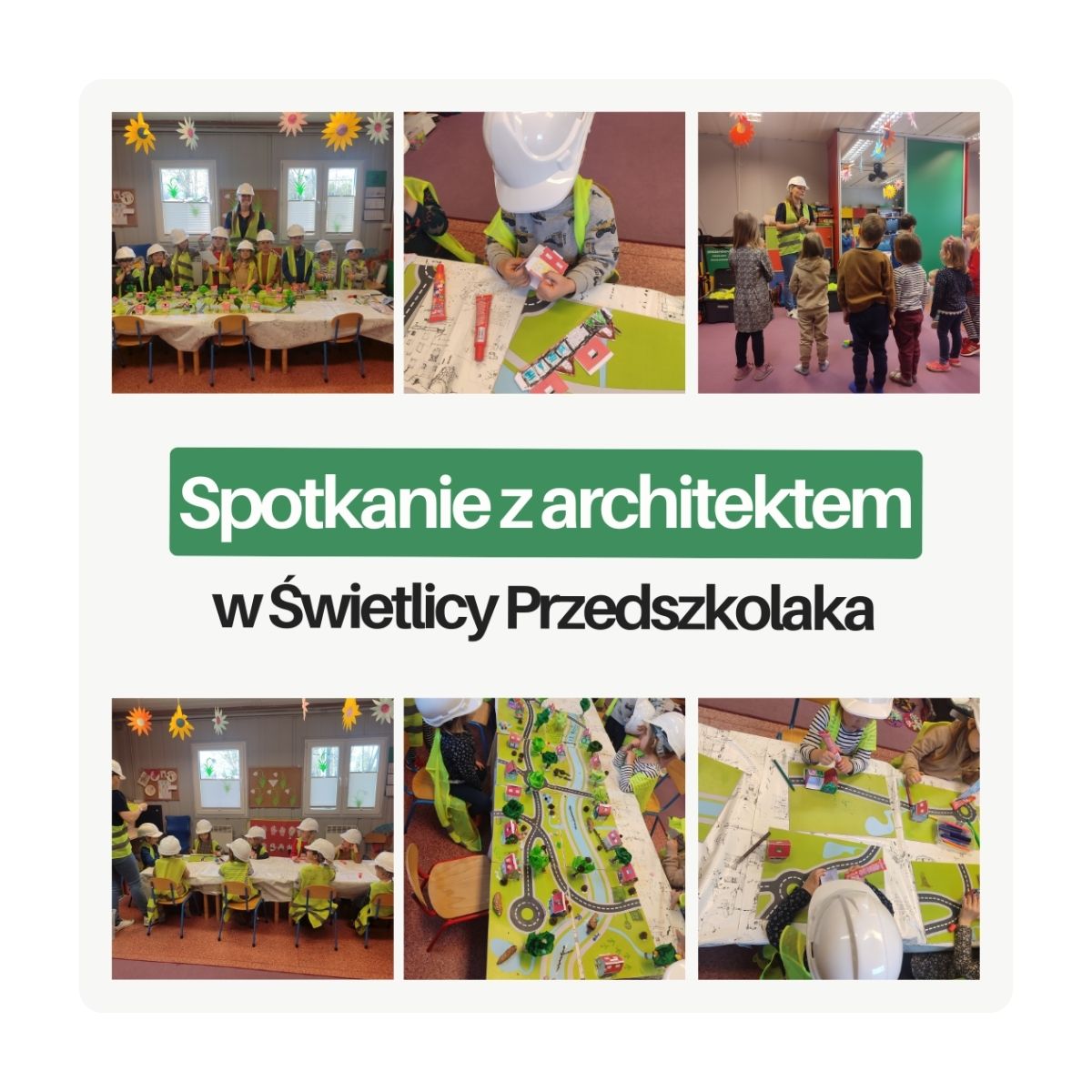 Spotkanie z architektem w Świetlicy Przedszkolaka