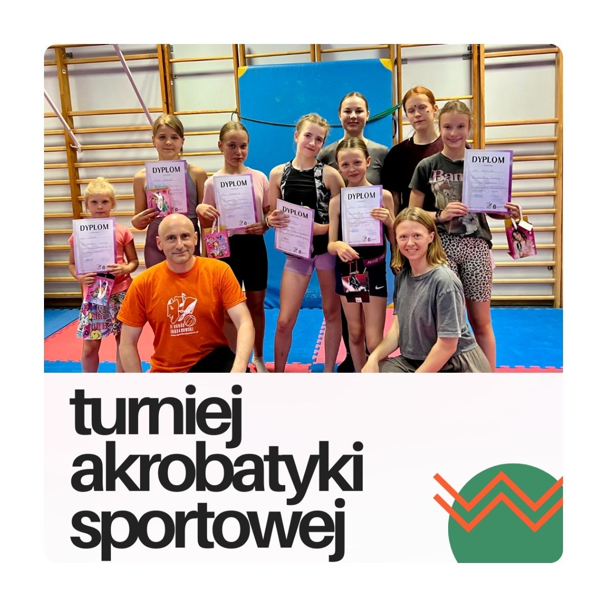 Turniej o puchar Dyrektora II Ogrodu Jordanowskiego w akrobatyce sportowej - relacja z wydarzenia