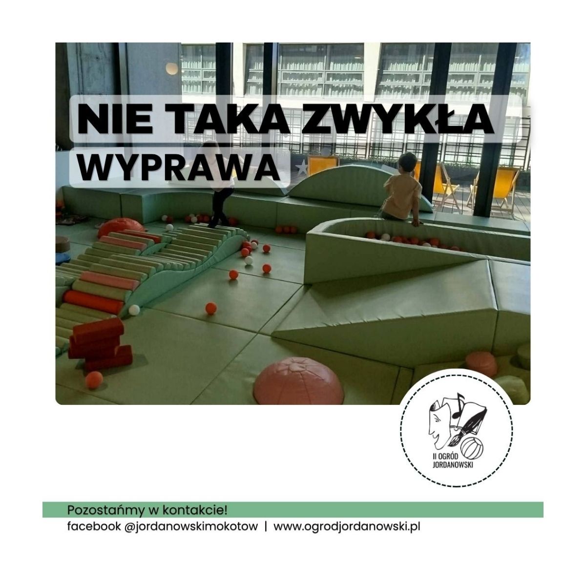 Przedszkolaki na Rozwojowym Placu Zabaw