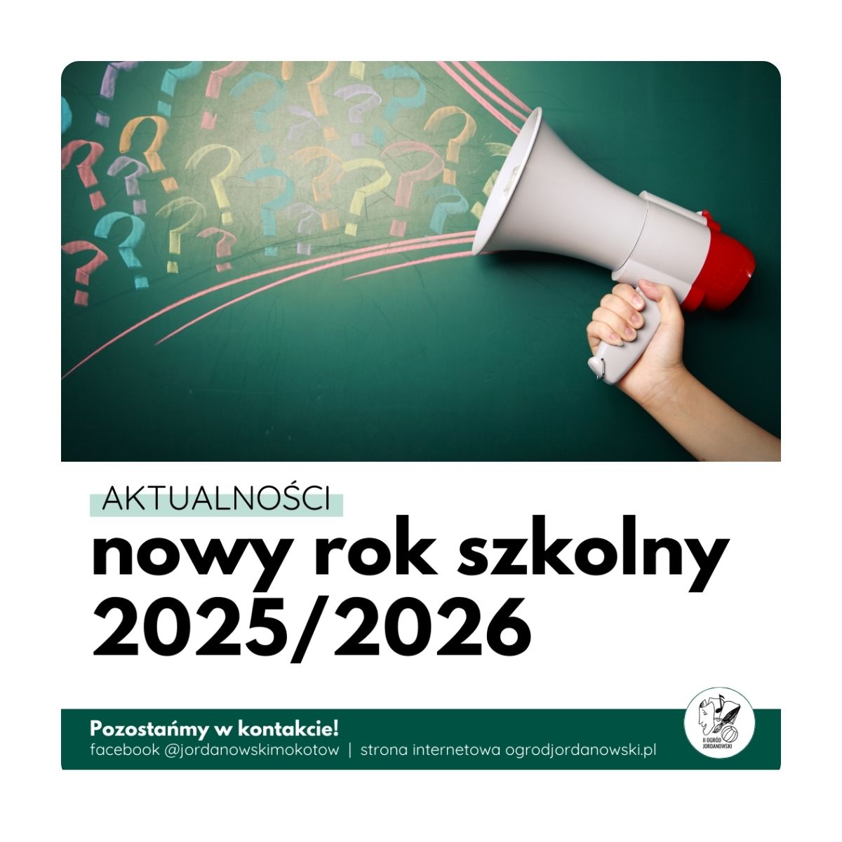 Nowy rok szkolny 2025/26 - aktualności